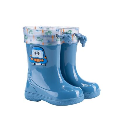 Çocuk Çizme Pipo Car W10220 - 1