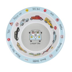 Çocuk Melamin Yemek Kasesi Araba - Tyrrell Katz