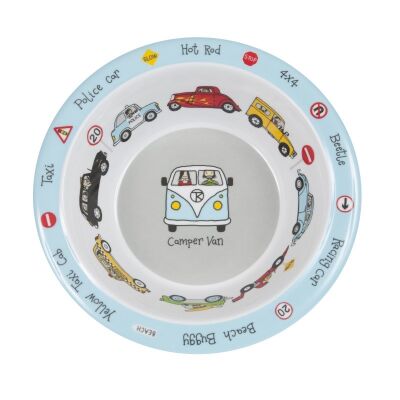 Çocuk Melamin Yemek Kasesi Araba - 1