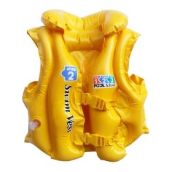 Çocuk Şişme Can Yeleği Sarı 3-6 Yaş - Intex