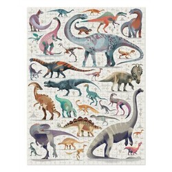 Crocodile Creek Aile Puzzle 750 Parça Dinozorların Dünyası - Thumbnail