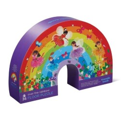 Crocodile Creek Dekoratif Puzzle 36 Parça Over the Rainbow - Crocodile Creek