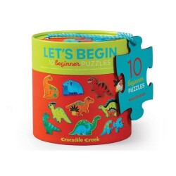 Crocodile Creek İlerleyen Puzzle Dinozorlar - Crocodile Creek