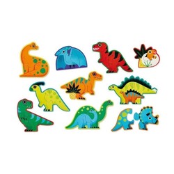 Crocodile Creek İlerleyen Puzzle Dinozorlar - Thumbnail
