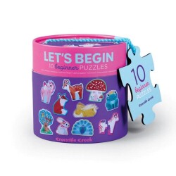 Crocodile Creek İlerleyen Puzzle Unicorn - Crocodile Creek