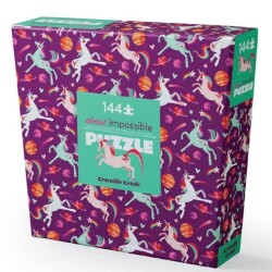 Crocodile Creek Puzzle 144 Parça Unicorn Galaksisi - Crocodile Creek