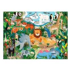 Crocodile Creek Puzzle 24 Parça Hayvanat Bahçesi - 3