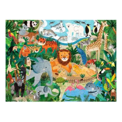 Crocodile Creek Puzzle 24 Parça Hayvanat Bahçesi - 3