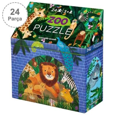 Crocodile Creek Puzzle 24 Parça Hayvanat Bahçesi - 2