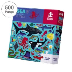 Crocodile Creek Puzzle 500 Parça Deniz Canlıları - Crocodile Creek