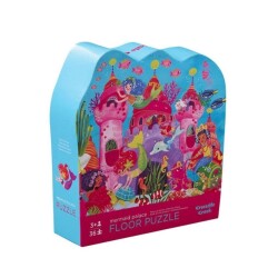 Crocodile Creek Dekoratif Puzzle 36 Parça Denizkızı - Crocodile Creek