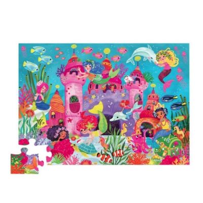 Crocodile Creek Dekoratif Puzzle 36 Parça Denizkızı - 2