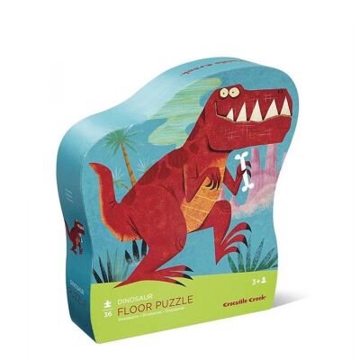 Crocodile Creek Dekoratif Puzzle Dinozor 36 Parça - 2