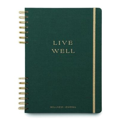 Designworks Ink Jumbo Boy Ayraçlı Spiralli Defter Live Well 26X20,5 Cm. - 1
