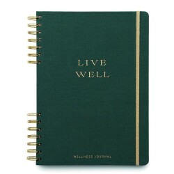 Designworks Ink Jumbo Boy Ayraçlı Spiralli Defter Live Well 26X20,5 Cm. - Designworks Ink