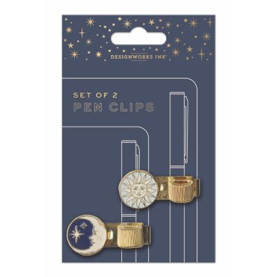 Designworks Ink Kitap İçin Kalem Klipsi 2Li Celestial - 2