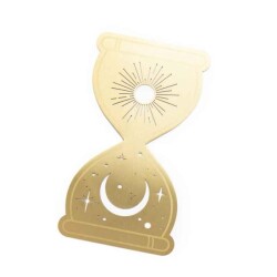 Designworks Ink Metal Bookmark Hourglass Metal Kitap Ayracı 14 Cm. - 3