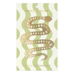 Designworks Ink Metal Bookmark Mister Slithers Metal Kitap Ayracı 14 Cm. - Designworks Ink