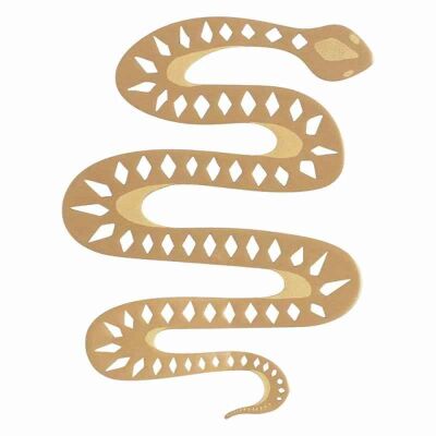 Designworks Ink Metal Bookmark Mister Slithers Metal Kitap Ayracı 14 Cm. - 2