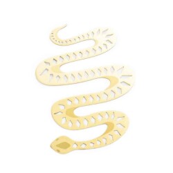 Designworks Ink Metal Bookmark Mister Slithers Metal Kitap Ayracı 14 Cm. - 3