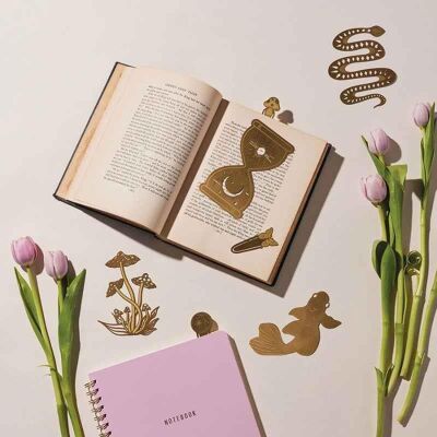 Designworks Ink Metal Bookmark Mister Slithers Metal Kitap Ayracı 14 Cm. - 4