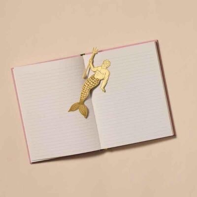 Designworks Ink Metal Bookmark Poiseidon - Metal Kitap Ayracı 14 Cm. - 3