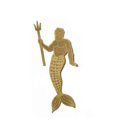 Designworks Ink Metal Bookmark Poiseidon - Metal Kitap Ayracı 14 Cm. - 2