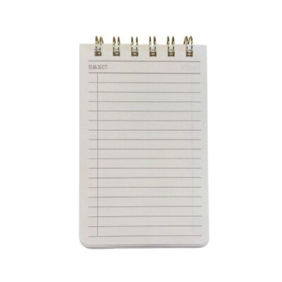 Designworks Ink Twin Wire Spiralli Kumaş Not Defteri Live By The Sun 14,9X8,9 Cm. - 2