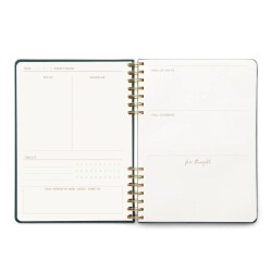 Designworks Ink You Deserve Jumbo Boy Ayraçlı Spiralli Defter 26X20,5 Cm. - 3