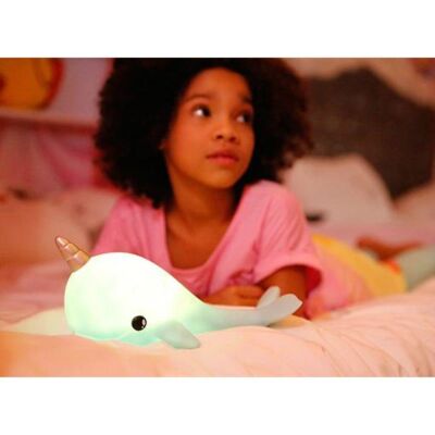 Dhink Narwhal Mavi Gece Lambası - 2
