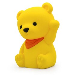 Dhink Silikon Gece Lambası Ayıcık Sarı - Dhink