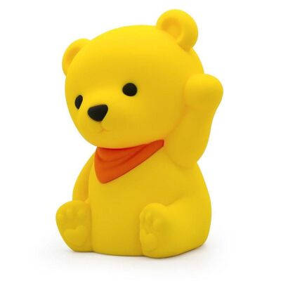 Dhink Silikon Gece Lambası Ayıcık Sarı - 1