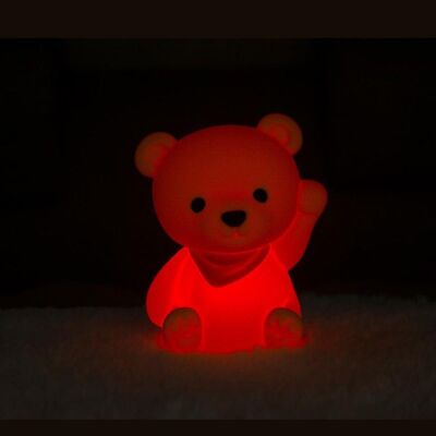 Dhink Silikon Gece Lambası Ayıcık Sarı - 5