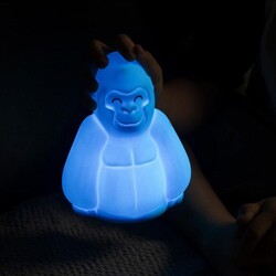 Dhink Silikon Gece Lambası Goril Max Mavi - Thumbnail