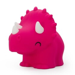 Dhink Silikon Gece Lambası Triceratops Pembe - Dhink