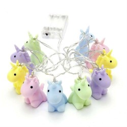 Dhink Unicorns String Gece Lambası - Dhink