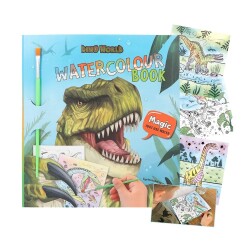 Dino World Sulu Boyama Defteri - Top Model