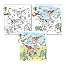 Dino World Sulu Boyama Defteri - 3