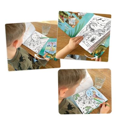 Dino World Sulu Boyama Defteri - 4