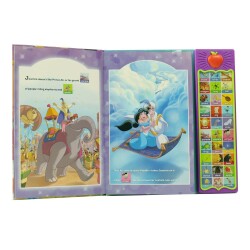 Disney Princess Cinderella Moana Rapunzel First Words Soud Book Sesli Kitap - 5
