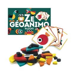Djeco Beceri Oyunu Ze Geoanimo - Djeco