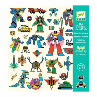 Djeco Çıkartmalar - Robotlar - 1