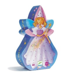 Djeco Çocuk Puzzle Peri ve Unicorn 4 Yaş Üzeri - Djeco