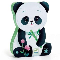 Djeco Dekoratif Puzzle 24 Parça Leo The Panda - Djeco