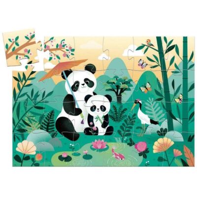 Djeco Dekoratif Puzzle 24 Parça Leo The Panda - 2