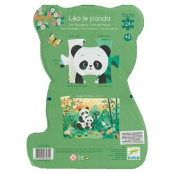 Djeco Dekoratif Puzzle 24 Parça Leo The Panda - 3