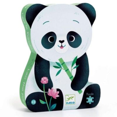 Djeco Dekoratif Puzzle 24 Parça Leo The Panda - 1