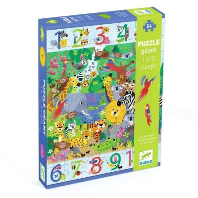Djeco Dev Puzzle 54 Parça Jungle - 1