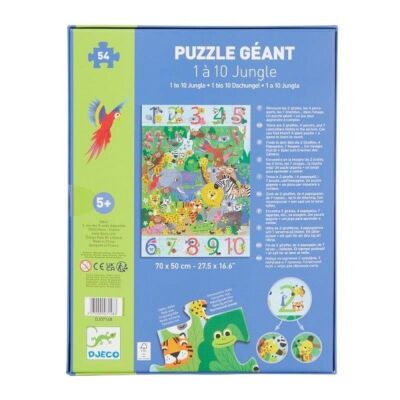 Djeco Dev Puzzle 54 Parça Jungle - 3