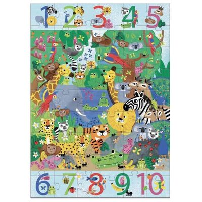 Djeco Dev Puzzle 54 Parça Jungle